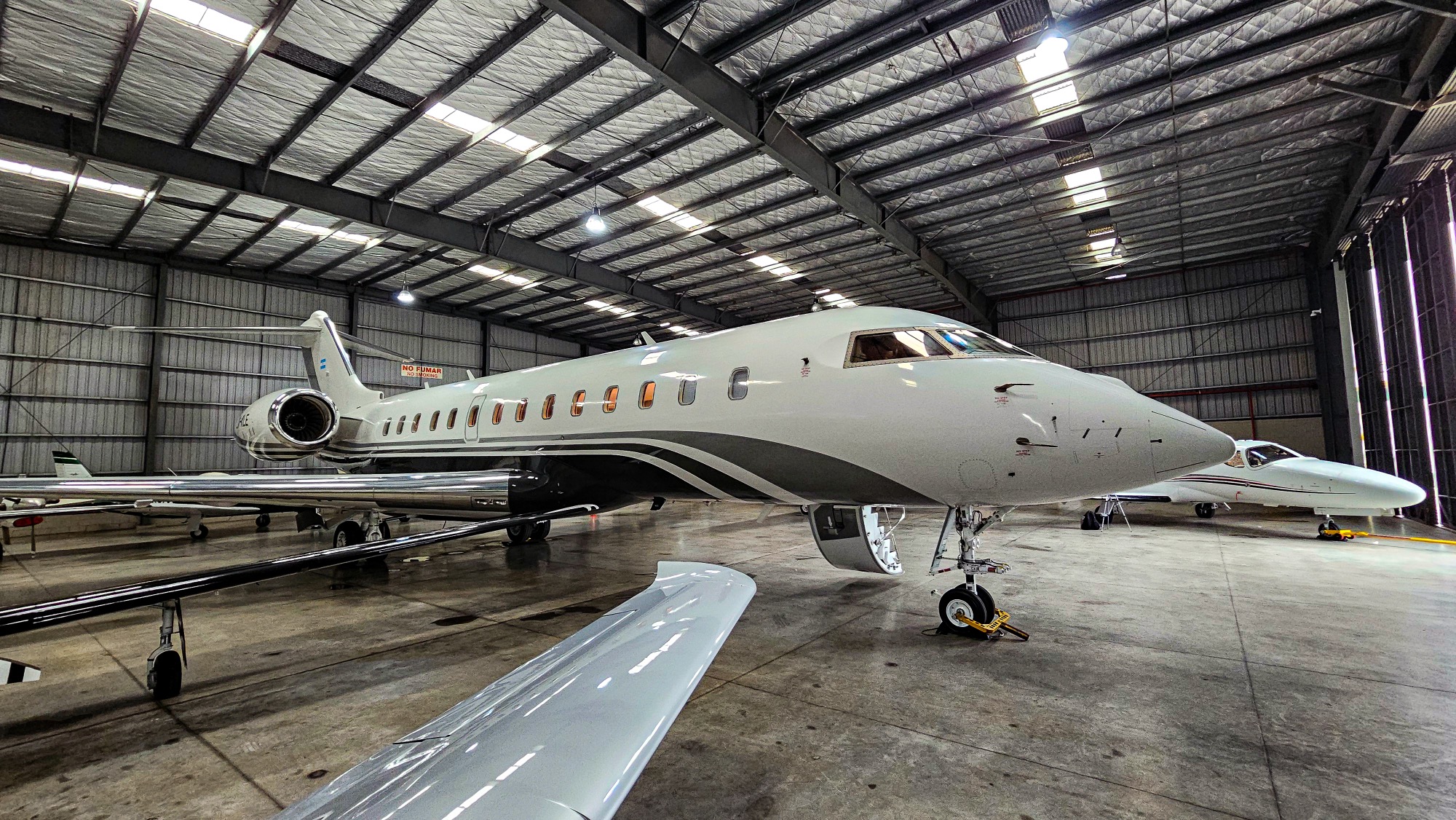 Bombardier Global 5000 — Descanse