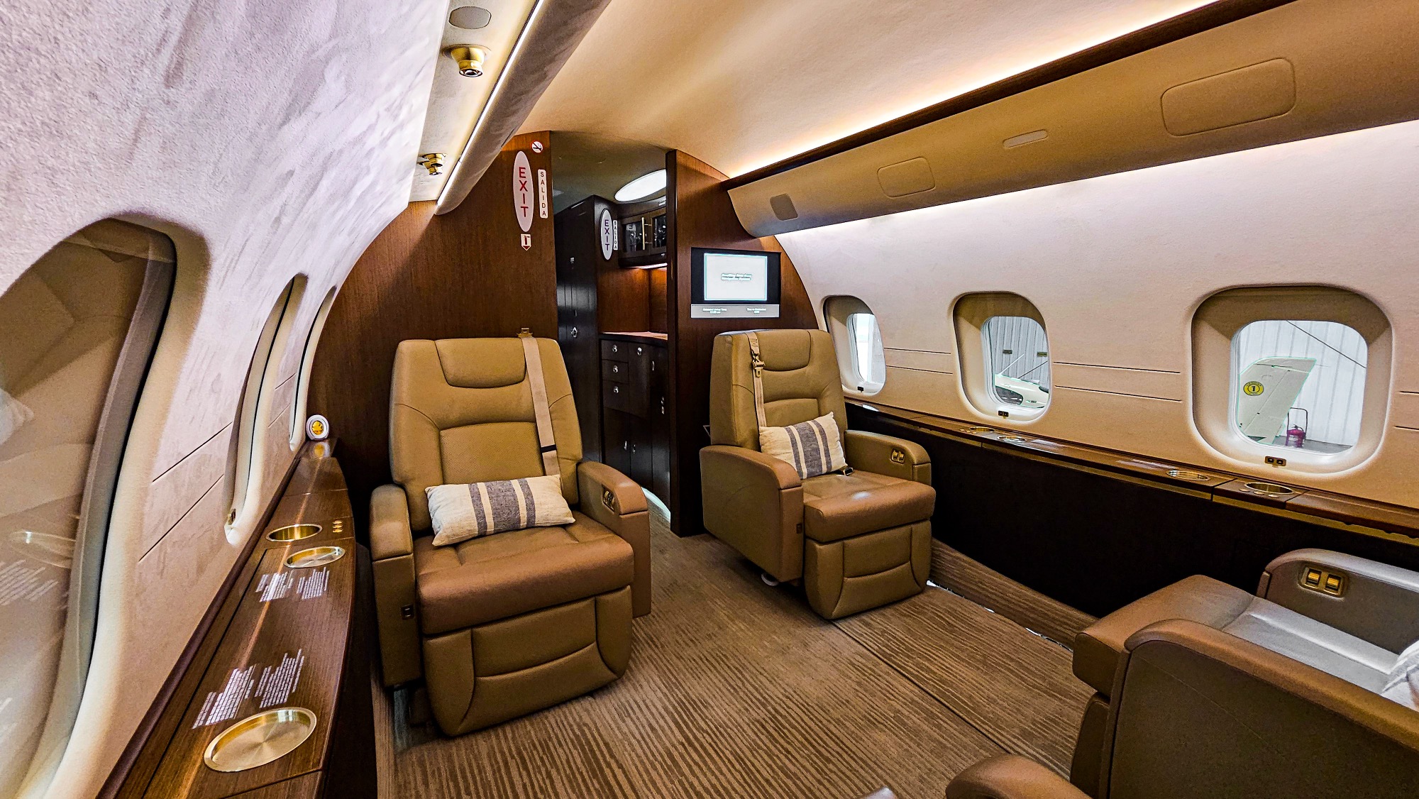 Bombardier Global 5000 — Disfrute